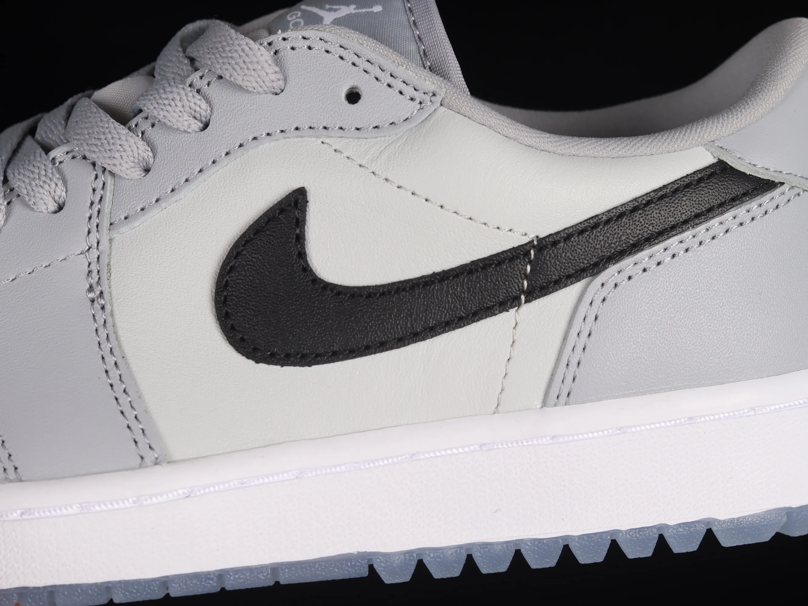 All categories Air Jordan Jordan series basketball shoes Air Jordan 1 Low G version pure original Air Jordan 1 Low Golf AJ1 Joe 1 new golf version Wolf gray color DD9315-002